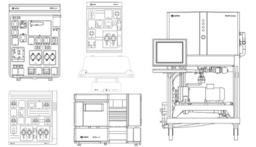 Examples of Cytiva systems with UNICORN™ software