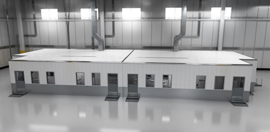 符合 GMP 标准的模块化设施