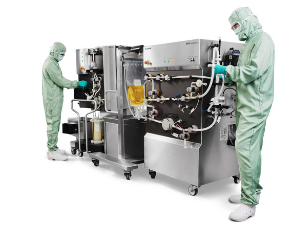 AKTA ready with RTP column and AKTA readyflux with hollow fiber