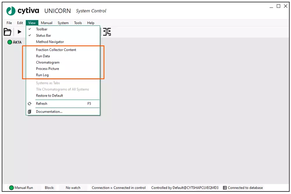 System Control | Cytiva