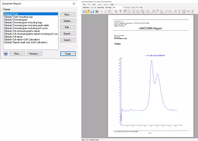 Evaluation Classic | Cytiva