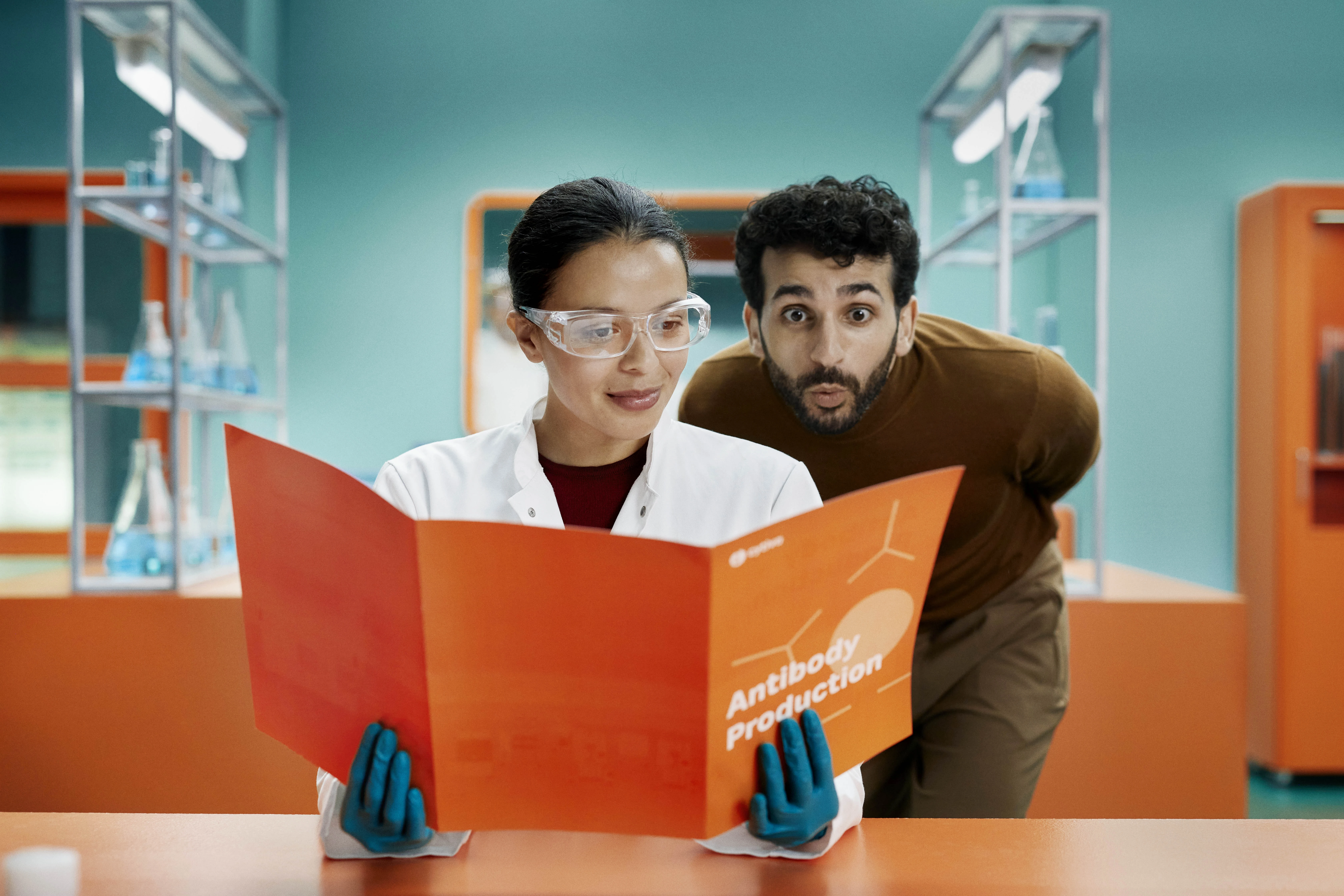 Antibody production still