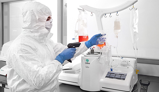 Sefia S-2000 cell therapy instrument GMP scan barcode_small