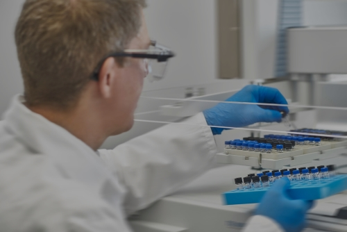 Biopharma process developer works to optimize their bioprocess