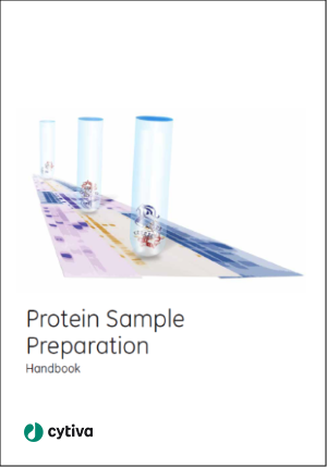 Protein sample preparation handbook cover