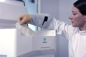 VIA Freeze Quad in use by cryo-biologist