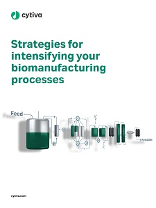 Strategies for intensifying your biomanufacturing processes eBook from Cytiva