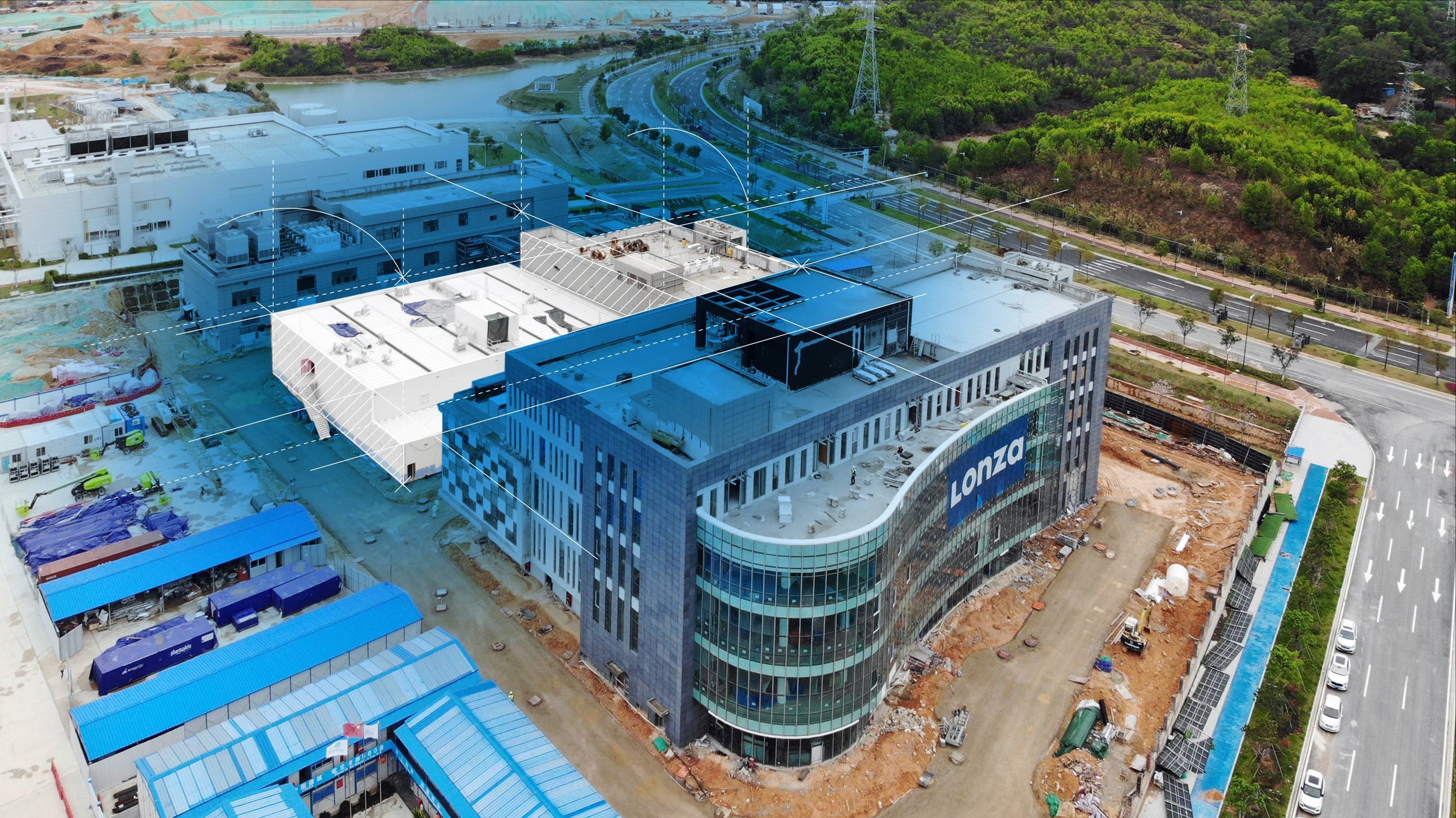 Cytiva delivers modular biologics factory to Lonza