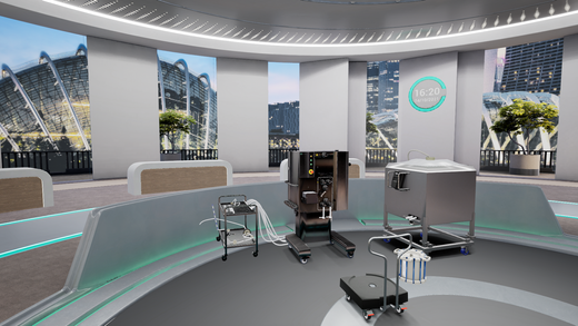 ÄKTA ready in VR space