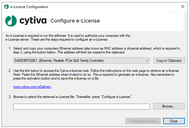 软件安装 | Cytiva