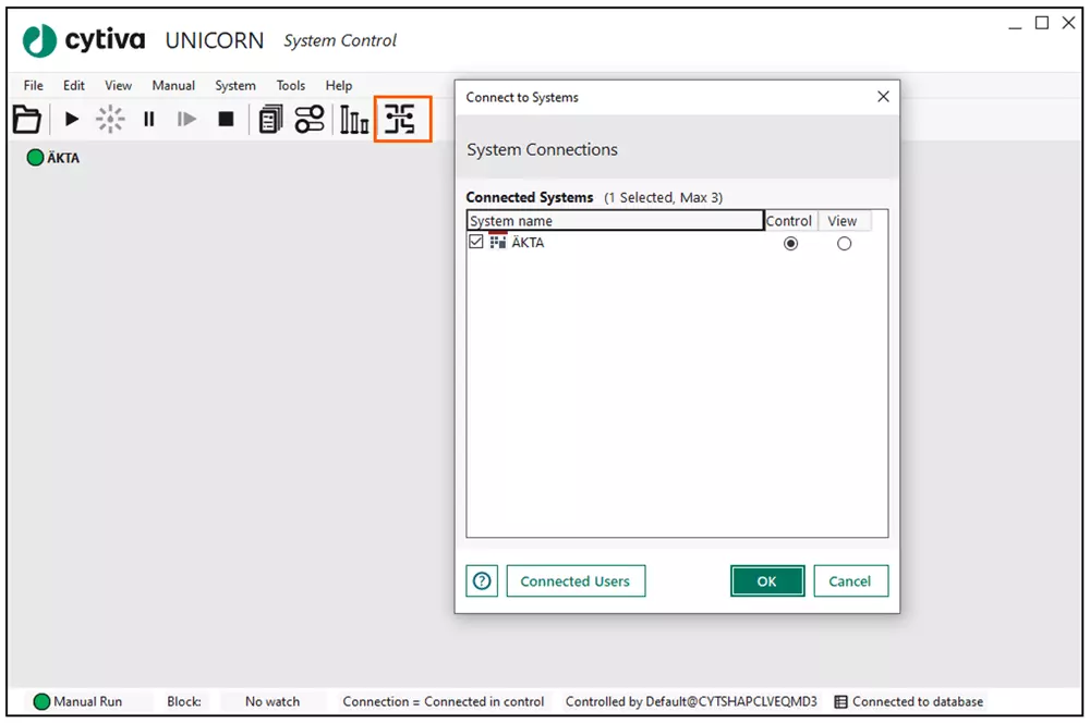 System Control | Cytiva
