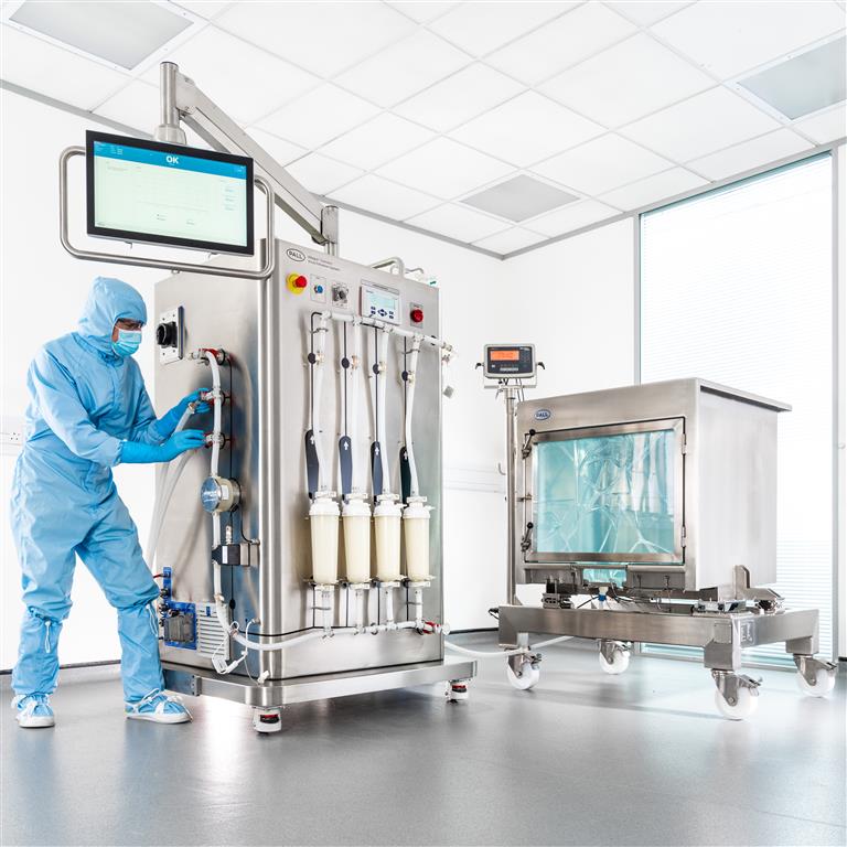 Allegro Connect virus filtration system