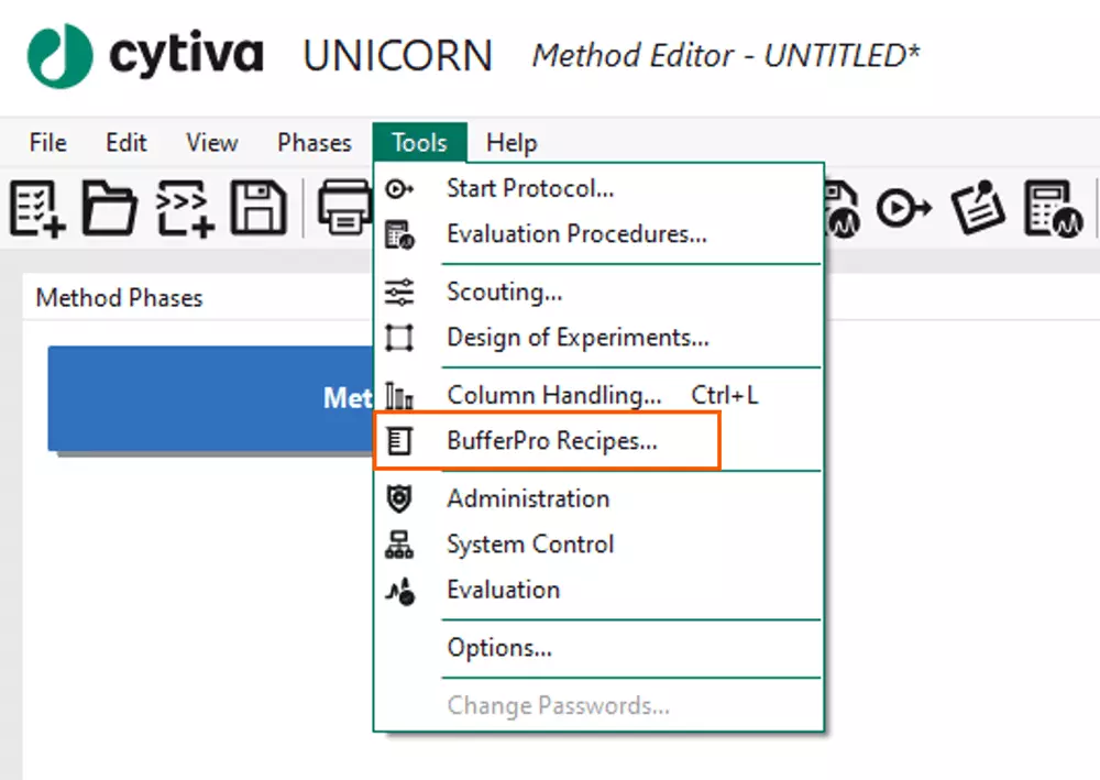 Method Editor | Cytiva